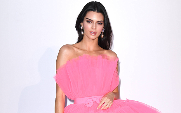 Jennifer Lopez and Kendall Jenner twinned in a pink tulle dress
