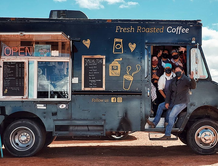 Last month, the mobile coffee truck celebrated four years of serving the western Navajo Nation. (Photo/Stay Grounded)