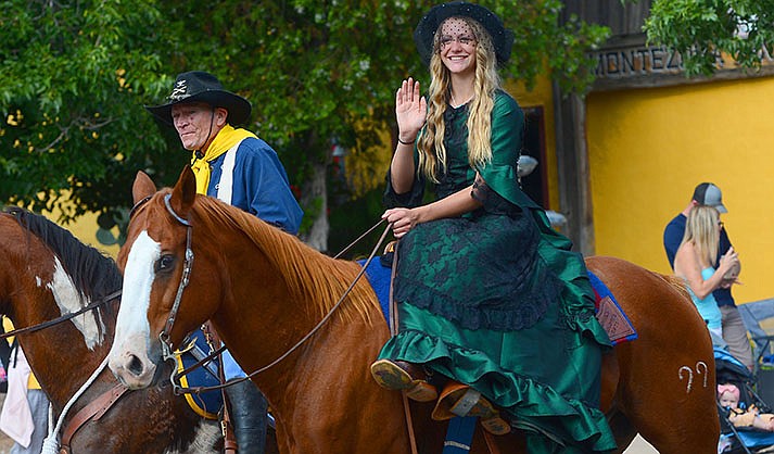 Girls age 13-18 have until Sept. 6 to sign up to compete in this year's Colonel's Daughter contest at Fort Verde. The winner receives prizes and leads the Fort Verde Days parade in October. (VVN/file)