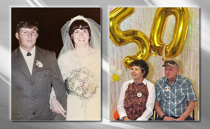 Wendy and Claude Diskin celebrated their 50th year of marriage on Aug. 17, 2023.