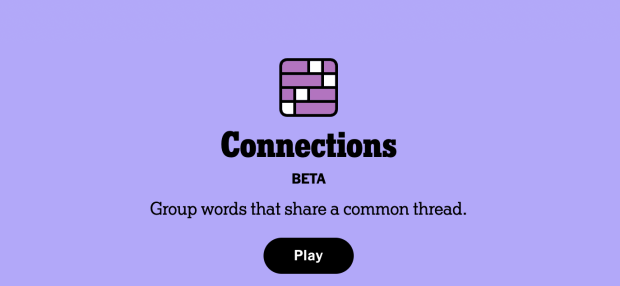 ‘Connections’ Hints and Answers for NYT's Tricky Word-Grouping Game on Wednesday, August 30