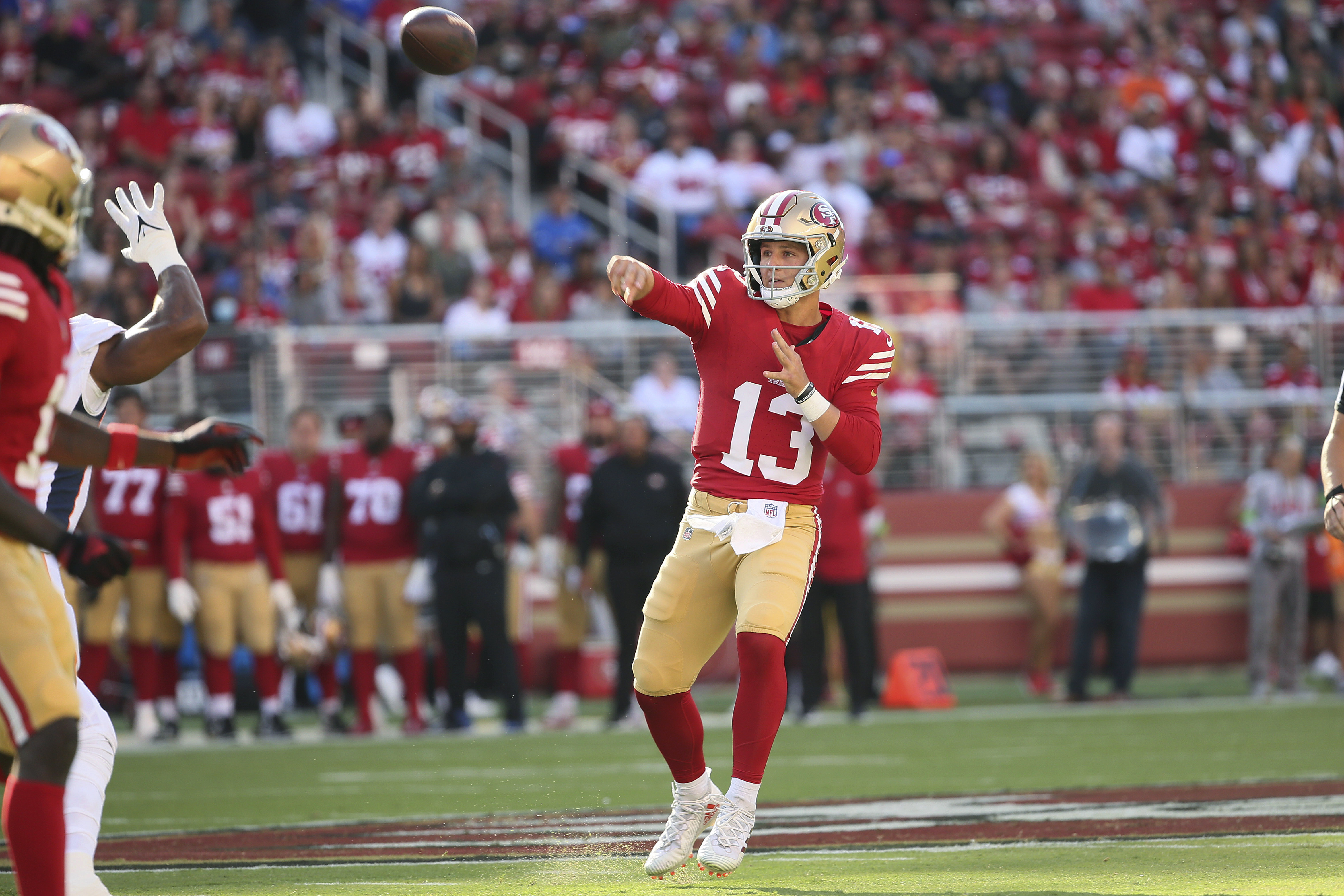 49ers and Seahawks enter season as NFC West favorites thanks in part to QBs  Purdy and Smith