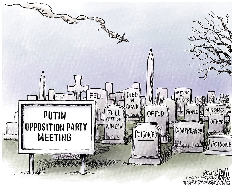 August 29, 2023: Putin's Critics