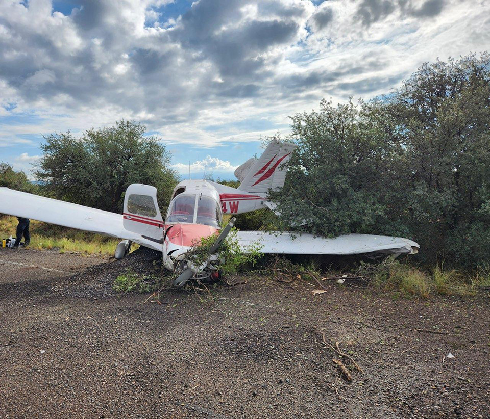 Four unhurt after small plane goes down near Prescott Airport | The ...