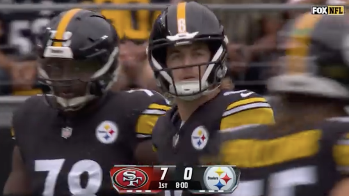 Steelers and Kenny Pickett are in on the new 'helmet cam' trend in