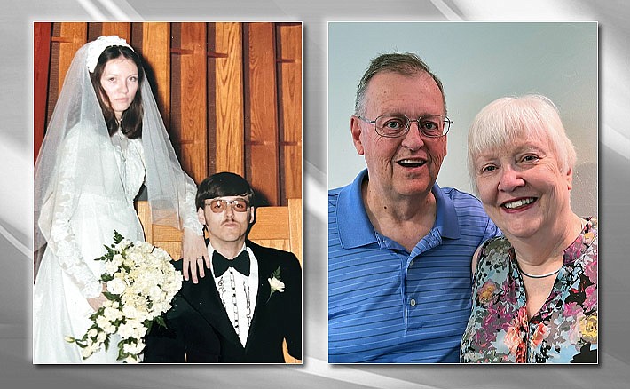 David and Mary Haberkorn of Prescott were married Sept. 7, 1973 in St. Paul, Minnesota. Best man was Steve Reed, also now living in Prescott. They have two children: Christine Renfrow of Bothell, Washington and Michael of Houston, Texas. They also have three grandchildren: Nolan and Kellen Renfrow and Isabel Haberkorn. Prescott for Mary and Dave is hopefully the last stop after Minnesota, Illinois, Wisconsin, Texas, Washington and most recently, Alaska! (David Haberkorn/Courtesy)