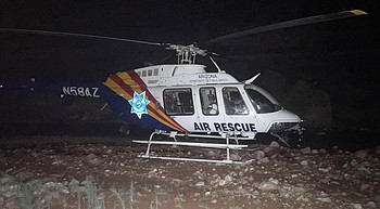 Man rescued near Kanab Creek on North Rim after dislocating shoulder photo