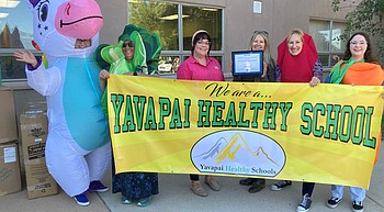 HUSD's Granville Elementary selected for annual Yavapai County Healthy School Award photo