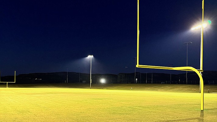 Lights are on at CV Sports Complex, but stay off the grass