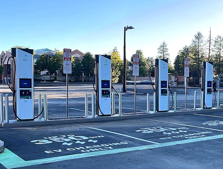 Electrify America opens new, fast EV charging station in Tusayan