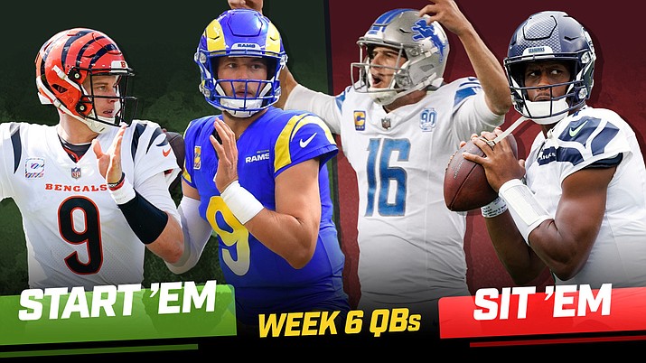 Week 1 Start 'Em, Sit 'Em: Quarterbacks