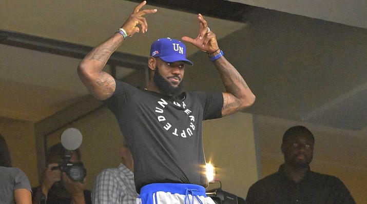 LeBron James Passes His 'Crown' to Travis Kelce amid Taylor Swift