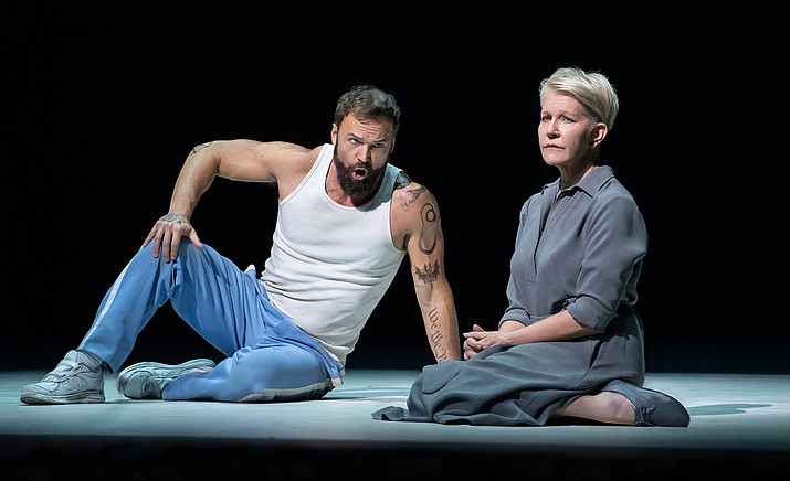 Jake Heggie’s powerful work ‘Dead Man Walking’ has its highly anticipated Met premiere in a new production by Ivo van Hove. Mezzo-soprano Joyce DiDonato stars as Sister Helen, and bass-baritone Ryan McKinny stars as the death-row inmate Joseph De Rocher. (Courtesy/ SIFF)
