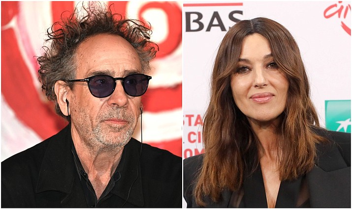 Tim Burton Makes Red Carpet Debut With Girlfriend Monica Bellucci in Rome, The Verde Independent