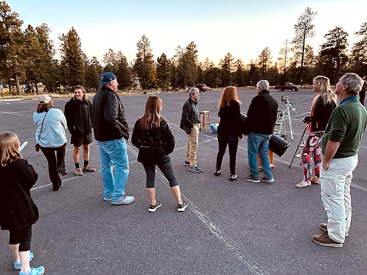 The town of Tusayan recently hosted a series of astronomy events in association with the National Park Service. (Submitted photo)