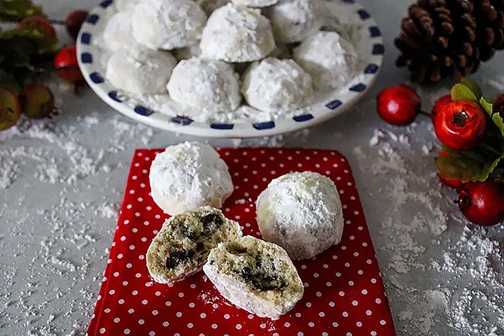 Dolly’s Chocolate Snowballs. (Just A Pinch Recipes)