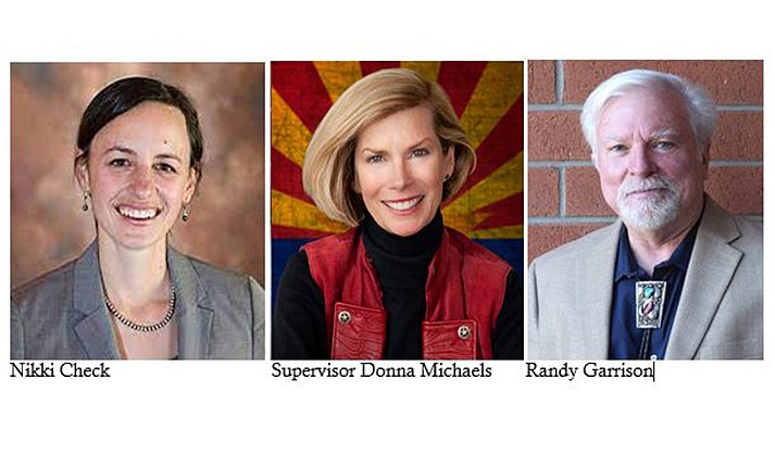 Former mayor of Jerome Nikki Check is throwing her hat in the ring for Yavapai County Supervisor in District 3 against fellow Democrat Donna Michaels, while former supervisor Randy Garrison, a Republican, contemplates another campaign. .