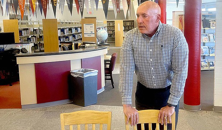 Superintendent Mike Westcott and the school board hopes to discuss the Mingus library book issue on Jan. 11, 2024. (VVN/file/Vyto Starinskas)