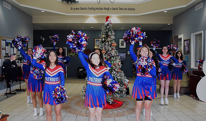 Having a cheer squad is a first for AHA. (VVN/Paige Daniels)