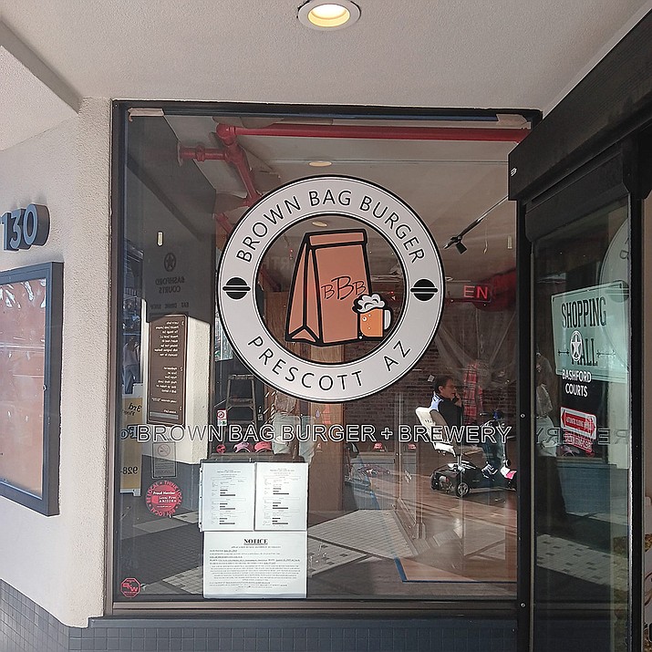 Brown Bag Burger’s new store front at Bashford Courts in Prescott (Courtesy photo)