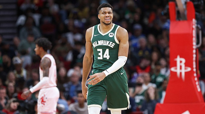 Giannis Antetokounmpo Blasts Bucks' Defensive Effort vs. Rockets