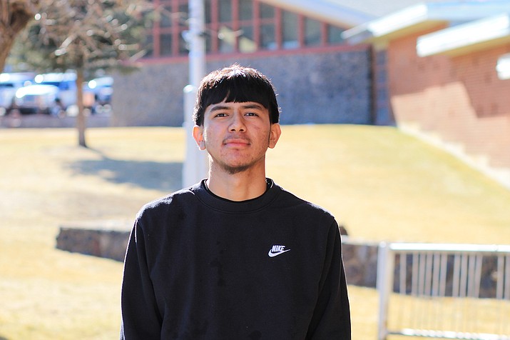 Luis is a senior at WHS. (Morgan Smith/WGCN)
