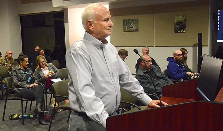 The Cottonwood City Council picked Utilities Director Tom Whitmer to be acting city manager at its regular meeting on Tuesday, Feb. 6, 2024. (VVN/Vyto Starinskas)