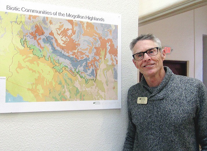Bob Ellis, executive director of the Natural History Institute (NHI), taught ecology at Prescott College for about 20 years. (Stan Bindell/Courier)