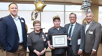 Dignity Health Yavapai Regional Medical Center celebrates Employee of the Year: Michael Sanchez photo