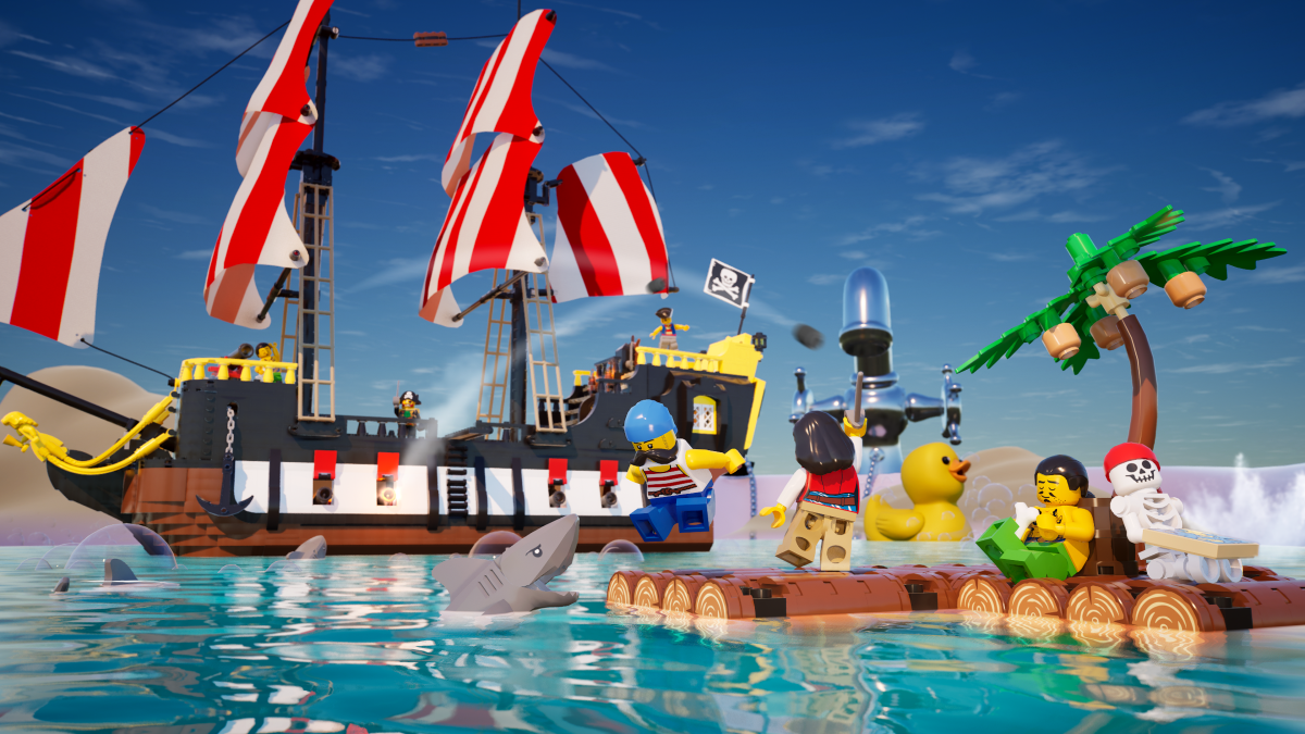 lego raft survival