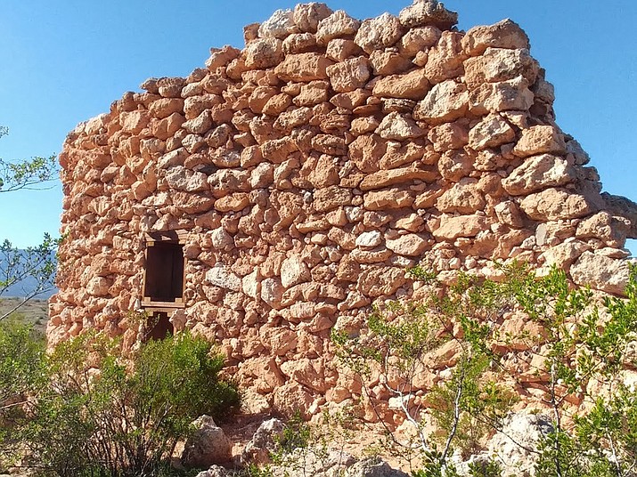 Atkeson Pueblo is the tallest free-standing pueblo wall remaining in the Verde Valley. (Courtesy/ Verde Valley Archaeology Center and Museum)