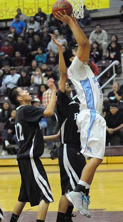 Basketball Sectionals Window Rock; Snowflake (1)