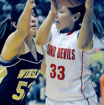 Girls Sate Championships, Page vs. Winslow (4)