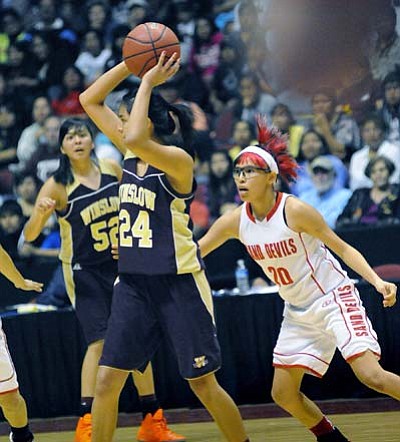 Girls Sate Championships, Page vs. Winslow (8)