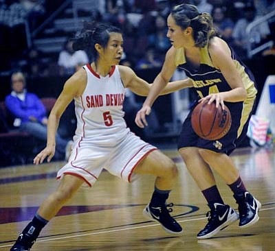 Girls Sate Championships, Page vs. Winslow (15)