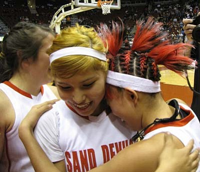 Girls Sate Championships, Page vs. Winslow (39)