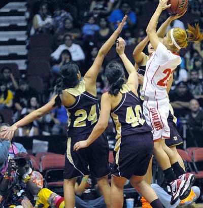 Girls Sate Championships, Page vs. Winslow (42)